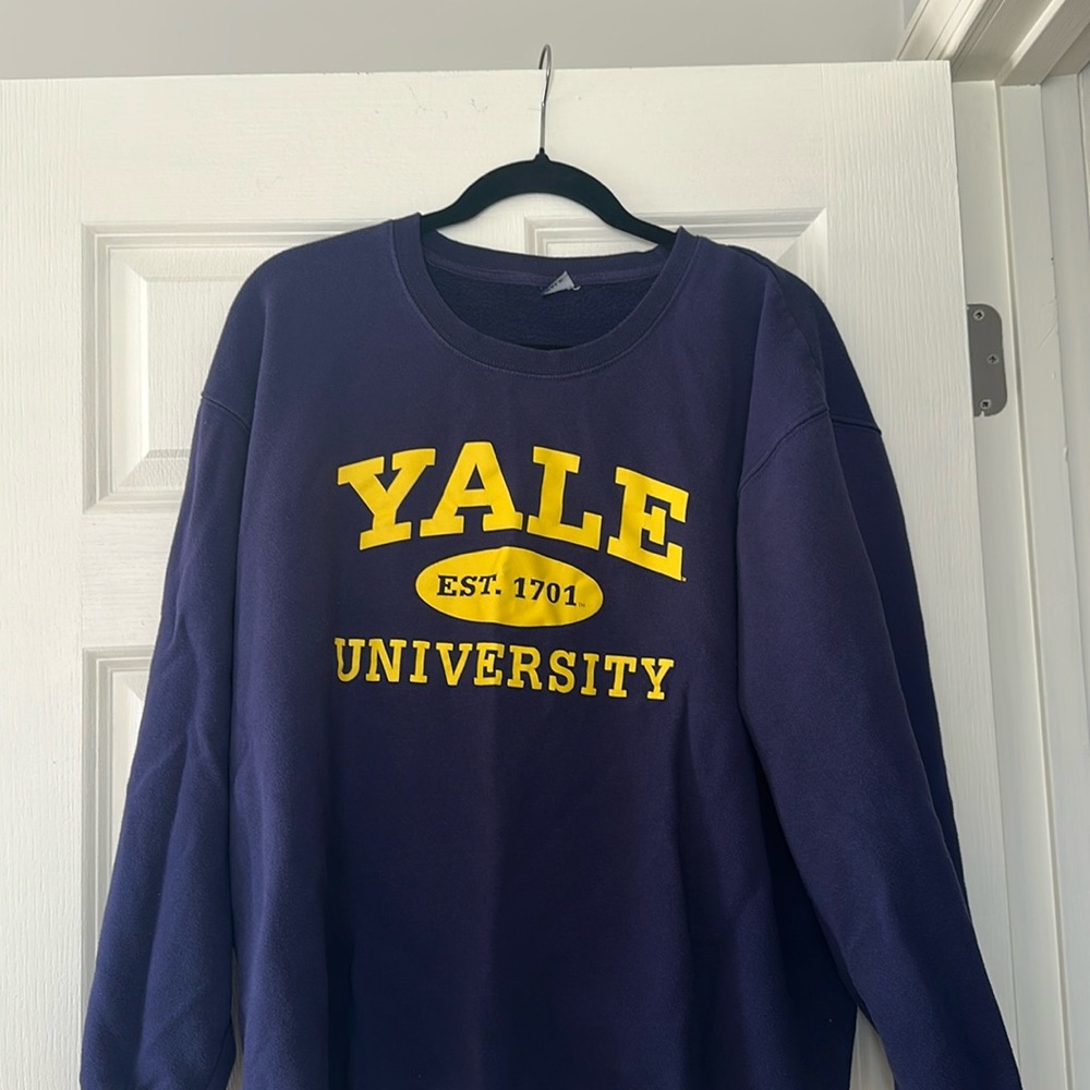 girls yale crewneck - Picture 1 of 2